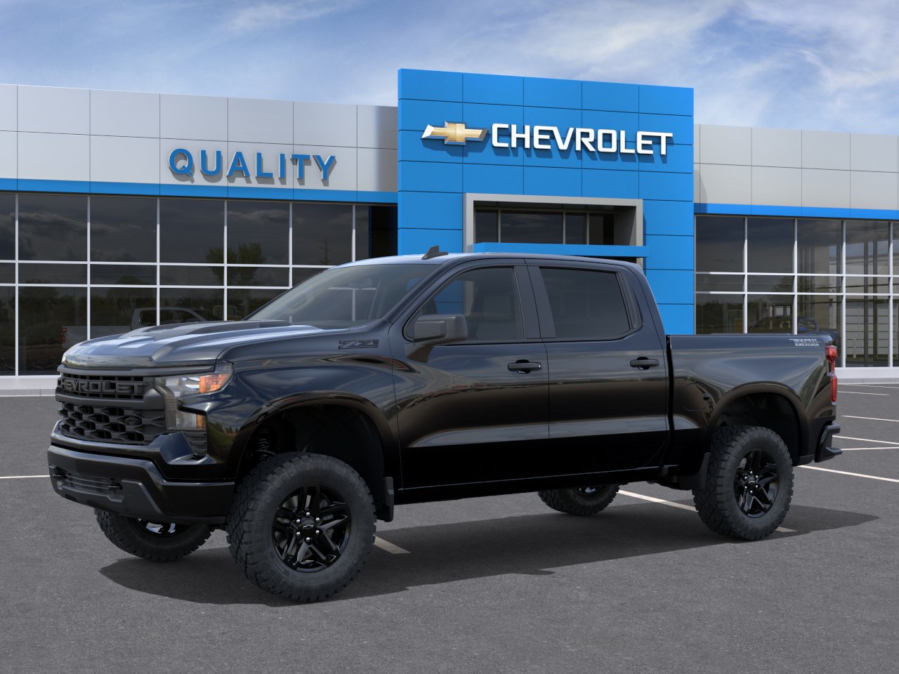 New 2026 Chevrolet Silverado 1500 Custom Trail Boss w/ Midnight Edition AWD/4WD image 26