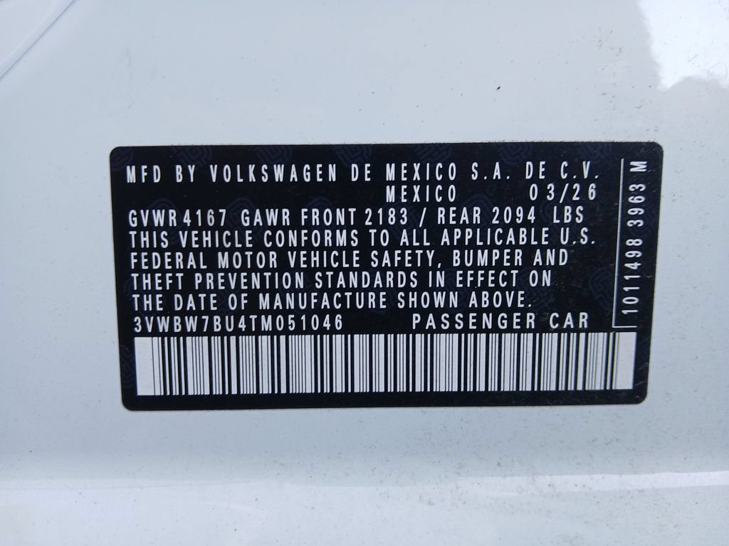 New 2026 Volkswagen Jetta Sport FWD image 28