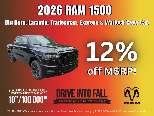 New 2026 RAM 1500 Big Horn AWD/4WD image 17