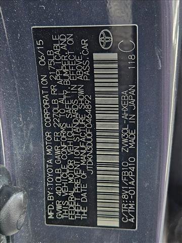 Used 2015 Toyota Prius Two image 15