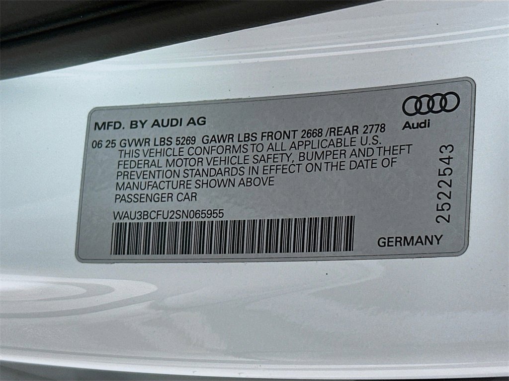 New 2025 Audi A5 2.0T Prestige image 27