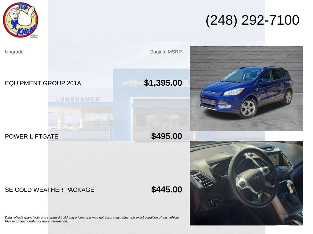 Used 2016 Ford Escape SE w/ Equipment Group 201A AWD/4WD image 5