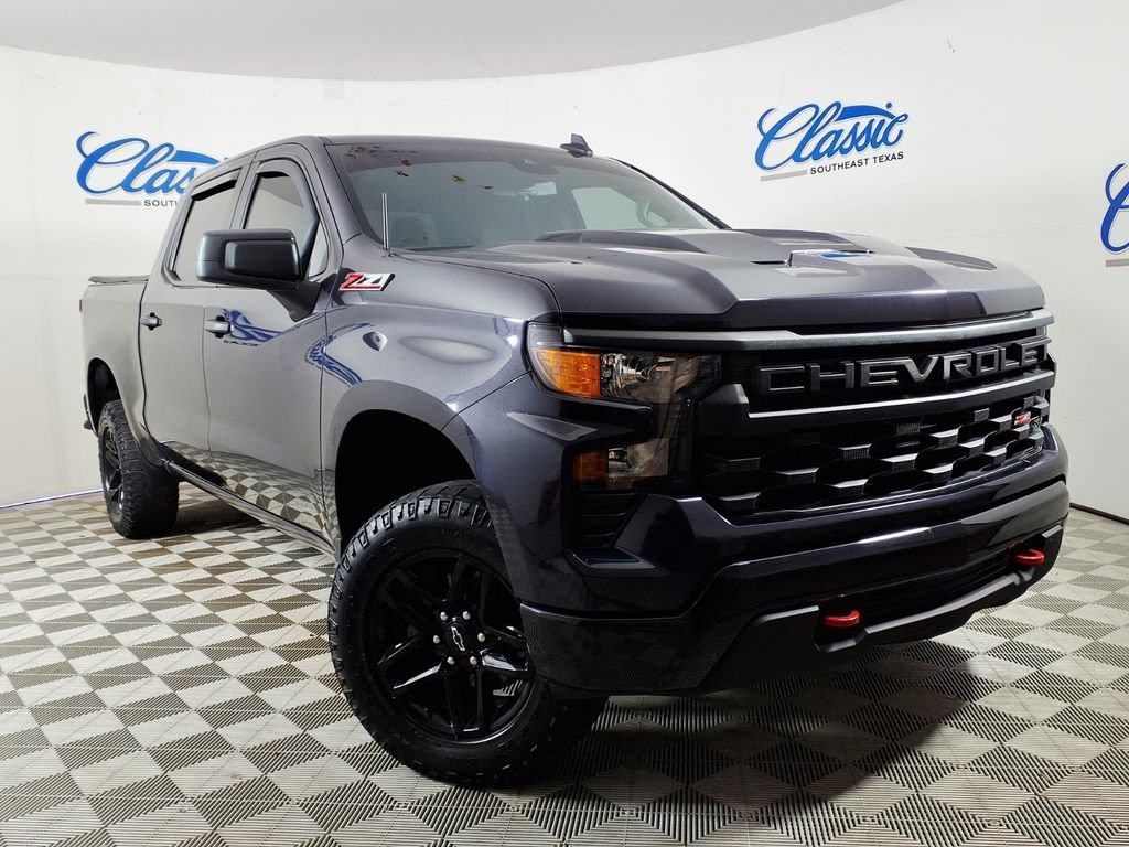 Used 2023 Chevrolet Silverado 1500 Custom Trail Boss w/ LPO, Dark Essentials Package