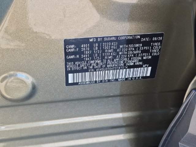 New 2026 Subaru Forester Touring AWD/4WD image 42