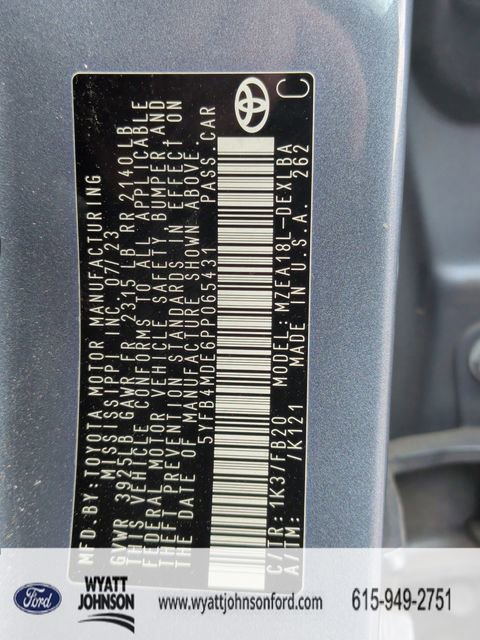 Used 2023 Toyota Corolla LE FWD image 11
