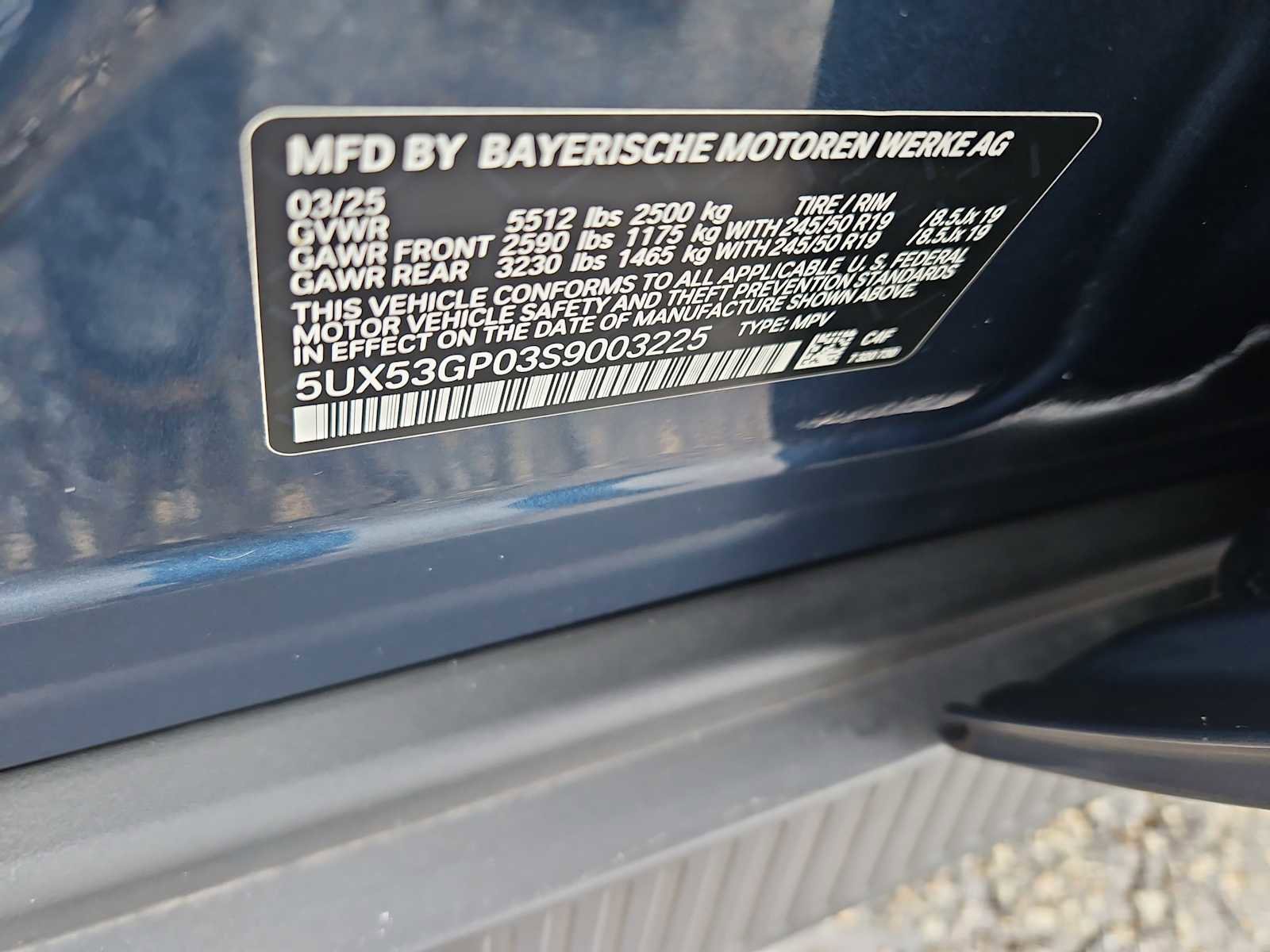 Used 2025 BMW X3 xDrive30i w/ Convenience Package image 36