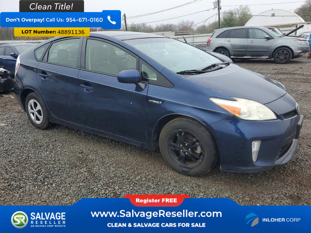 Used 2012 Toyota Prius Four w/ Deluxe Solar Roof Pkg FWD image 5