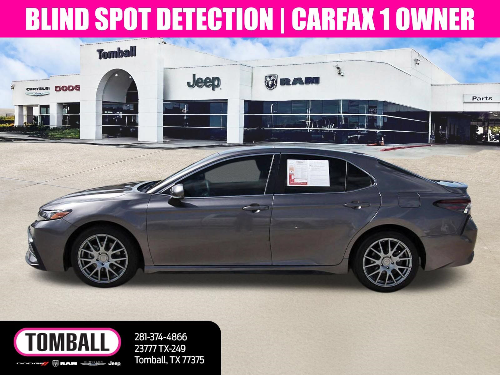 Used 2022 Toyota Camry SE w/ Convenience Package FWD image 4