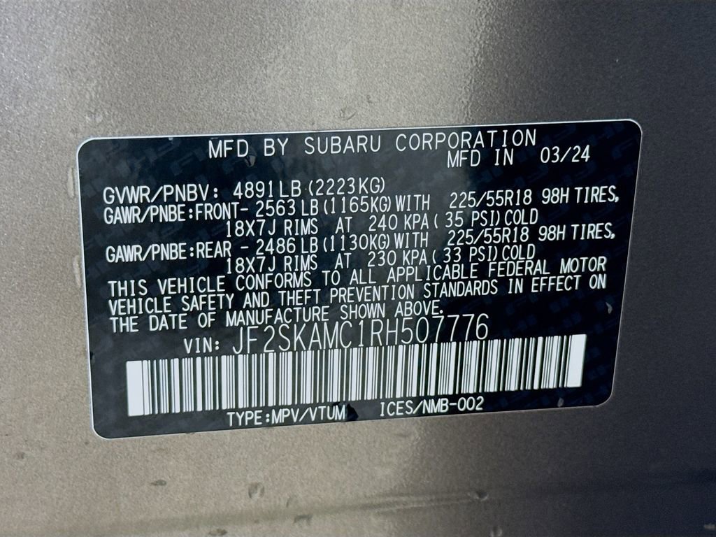 Certified 2024 Subaru Forester Touring image 29