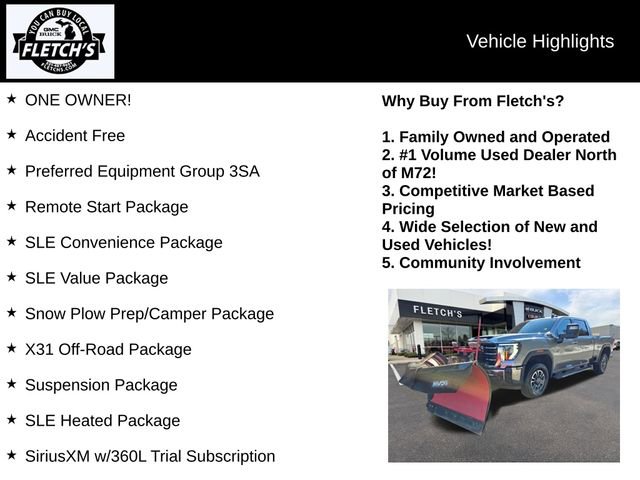 Used 2025 GMC Sierra 2500 SLE w/ SLE Value Package; video 2