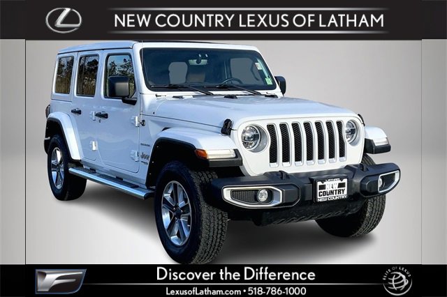 Used 2022 Jeep Wrangler Unlimited Sahara w/ LED Lighting Group image 1