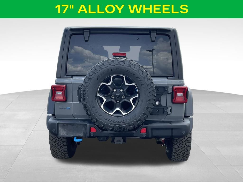 Used 2022 Jeep Wrangler Unlimited Rubicon 4xe w/ Steel Bumper Group AWD/4WD image 7