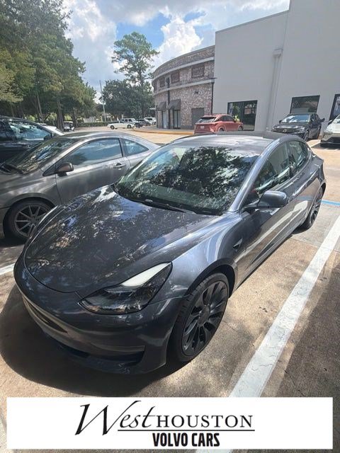 Used 2022 Tesla Model 3 Performance AWD/4WD image 1