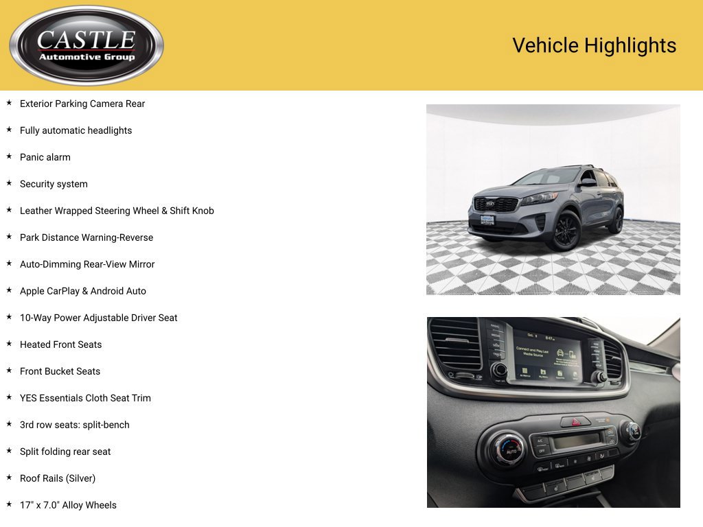 Used 2019 Kia Sorento AWD w/ LX Convenience Package image 7