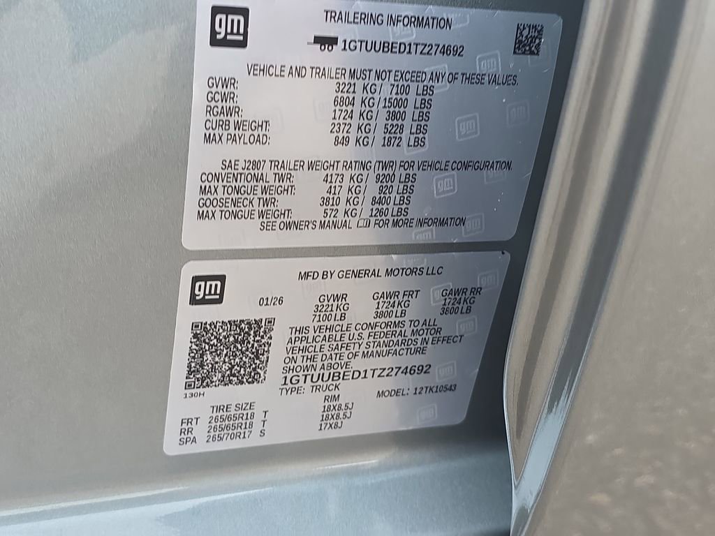 New 2026 GMC Sierra 1500 SLE image 35