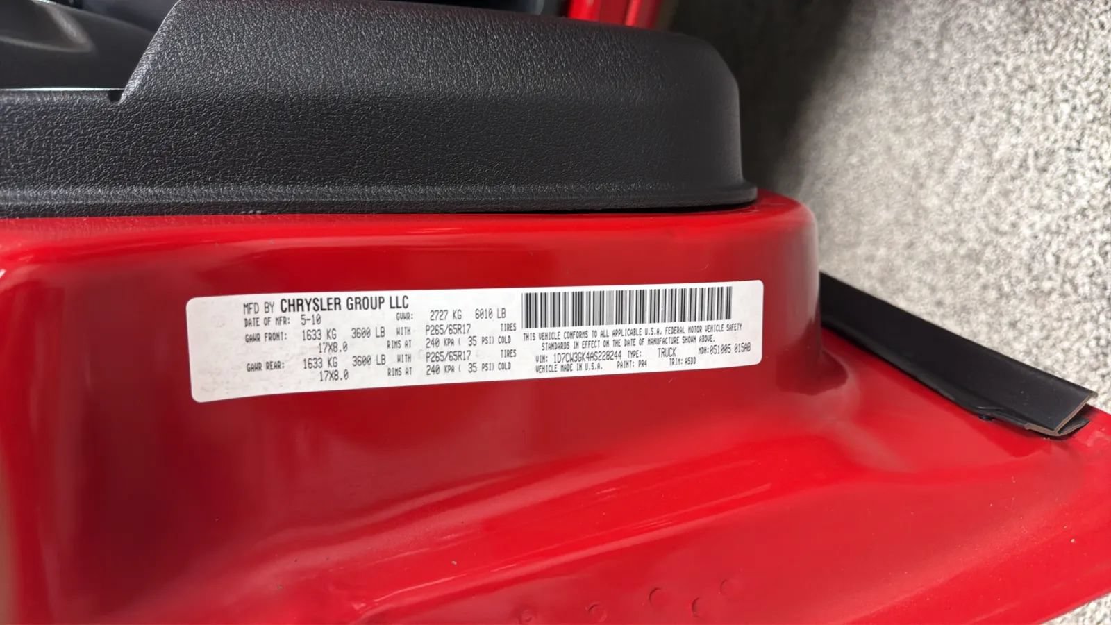 Used 2010 Dodge Dakota Big Horn AWD/4WD image 21