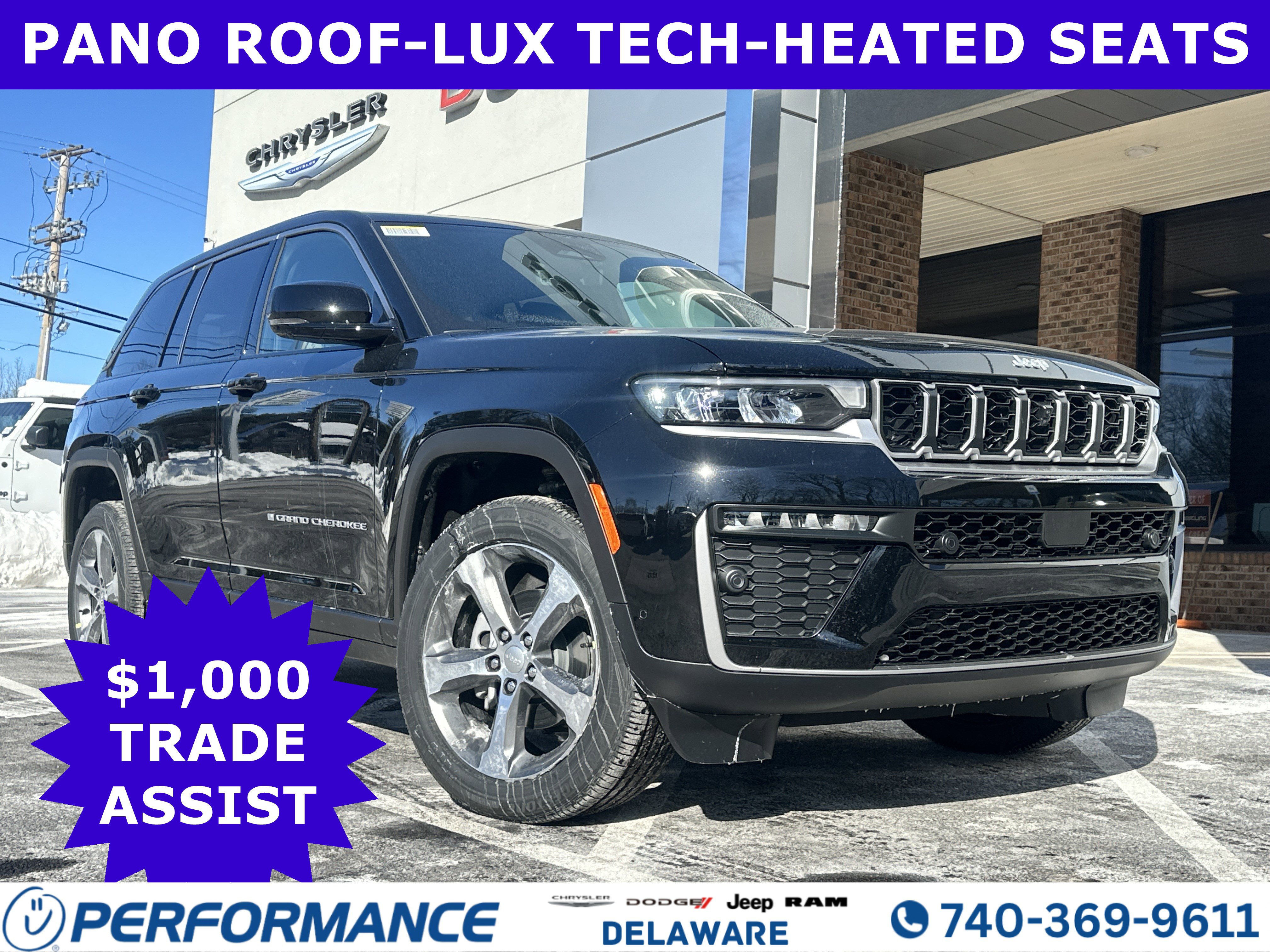 New 2026 Jeep Grand Cherokee Limited w/ Luxury Tech Group II