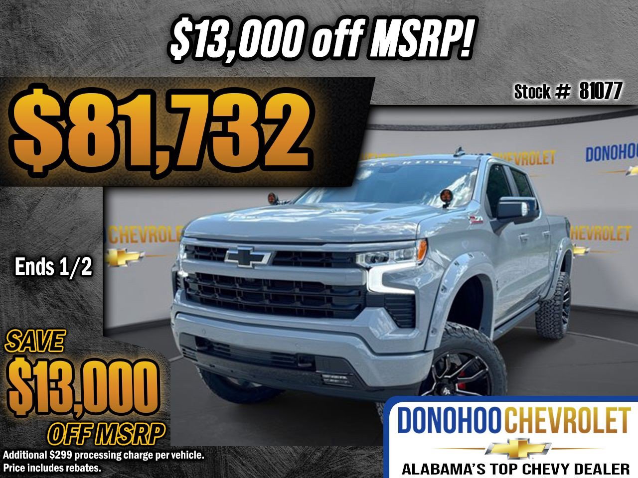 New 2025 Chevrolet Silverado 1500 RST image 1