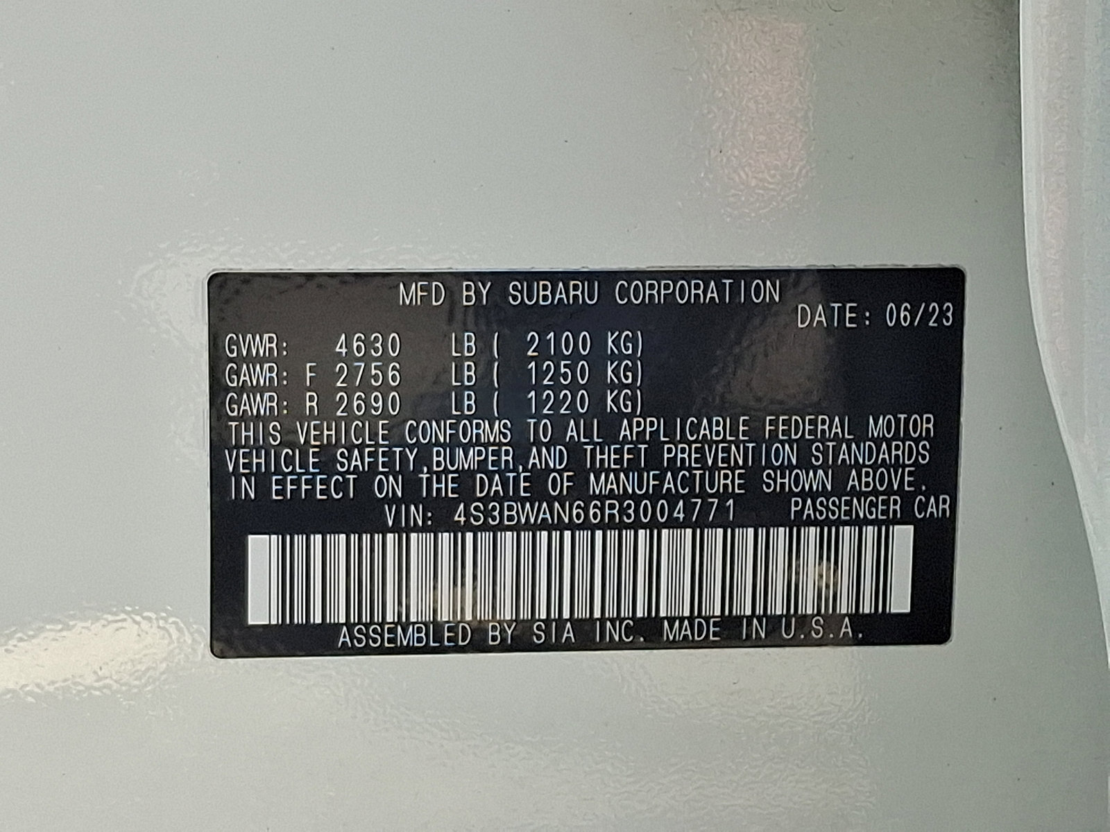 Used 2024 Subaru Legacy Limited image 27