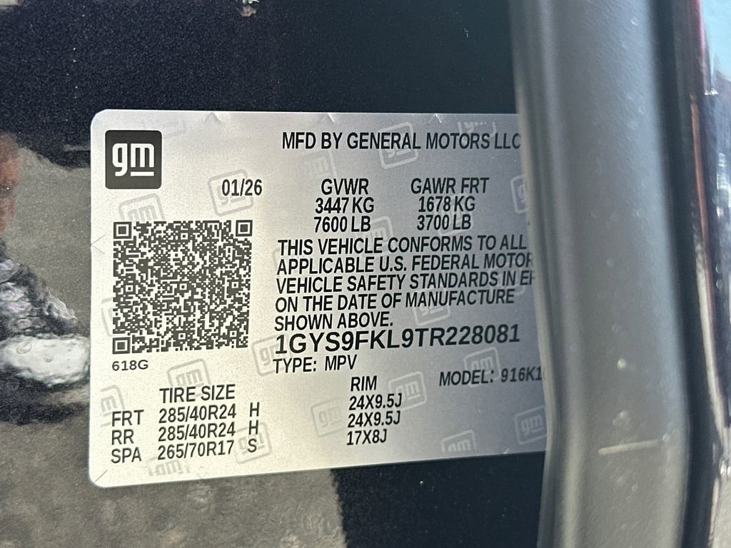 Certified 2026 Cadillac Escalade Sport w/ Touring Package image 39