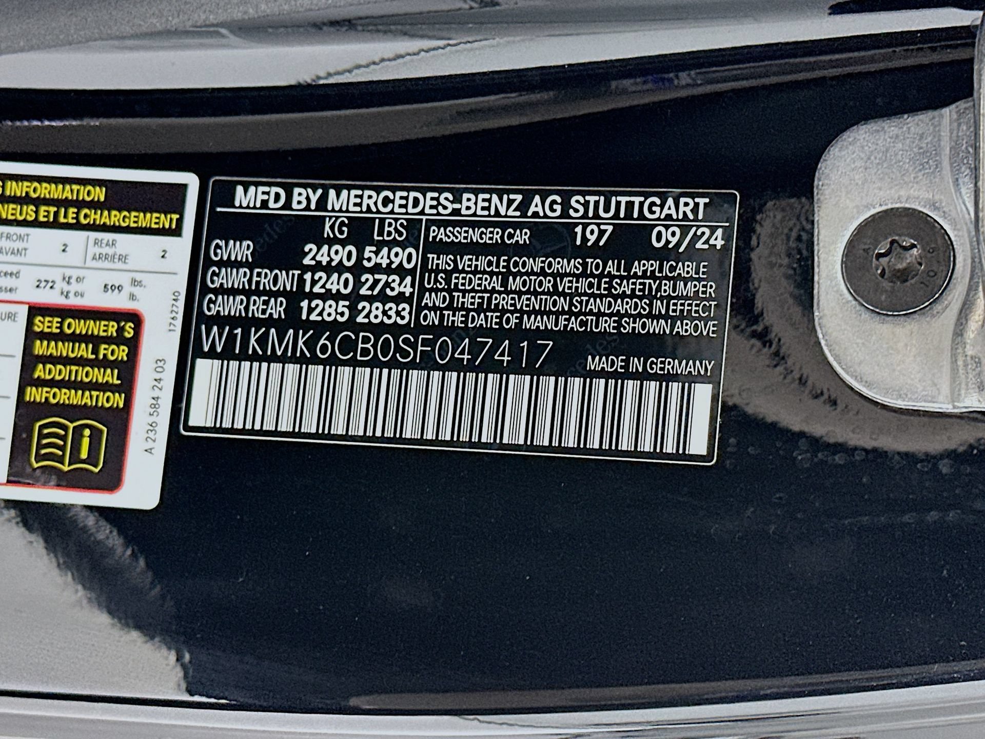 Used 2025 Mercedes-Benz CLE 53 AMG 4MATIC Cabriolet image 33