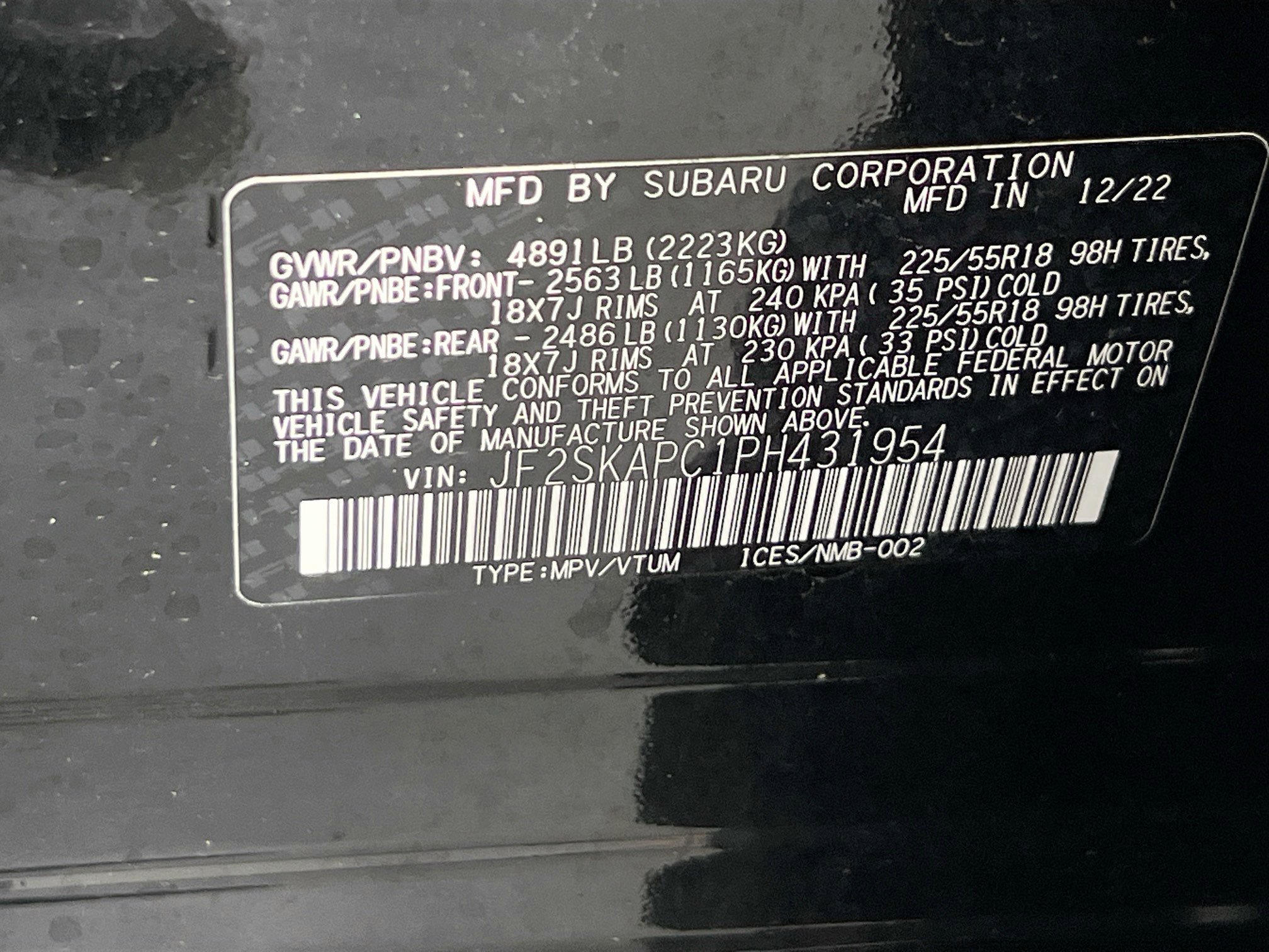 Used 2023 Subaru Forester Limited AWD/4WD image 33