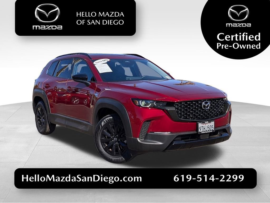 Certified 2025 MAZDA CX-50 AWD 2.5 Hybrid w/ Premium Pkg
