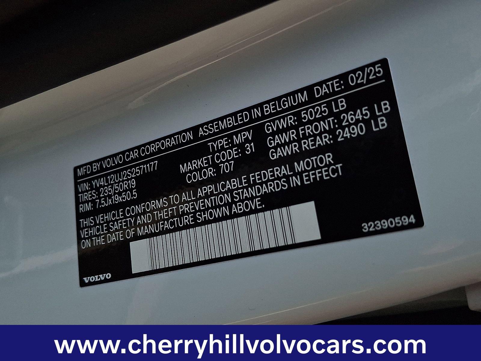 Certified 2025 Volvo XC40 B5 Core w/ Protection Package Premier image 27