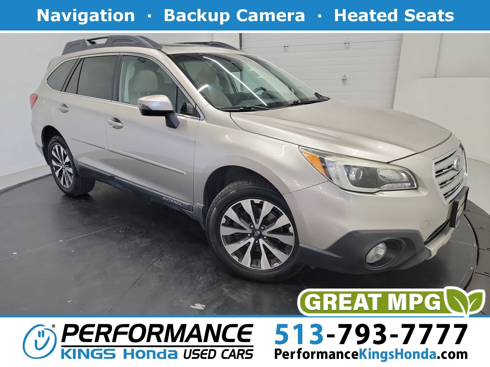 Used 2016 Subaru Outback 2.5i Limited