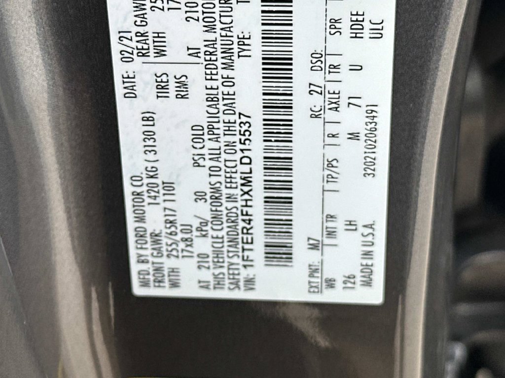 Used 2021 Ford Ranger XLT w/ Equipment Group 301A Mid AWD/4WD image 29