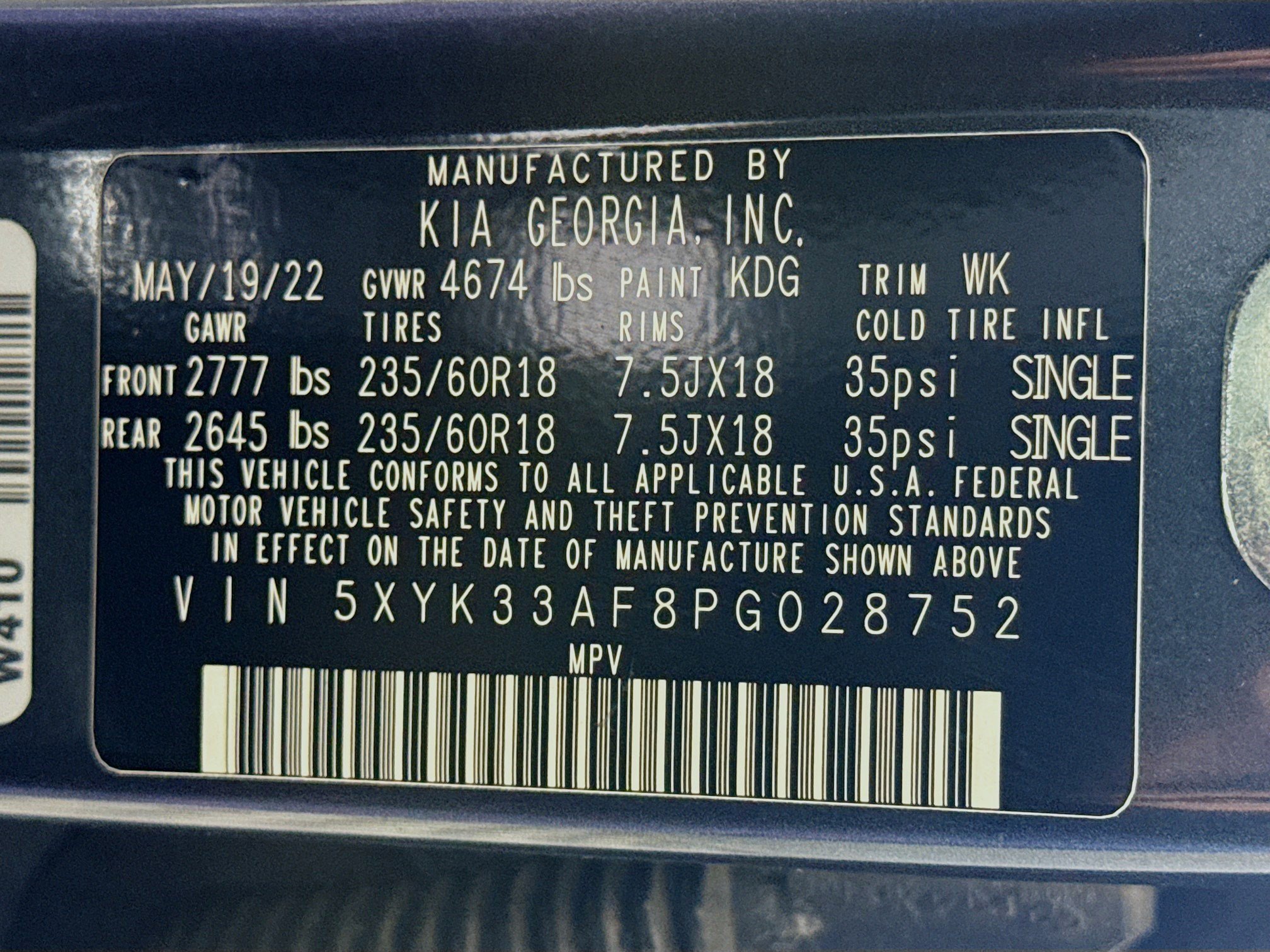 Used 2023 Kia Sportage EX FWD image 40
