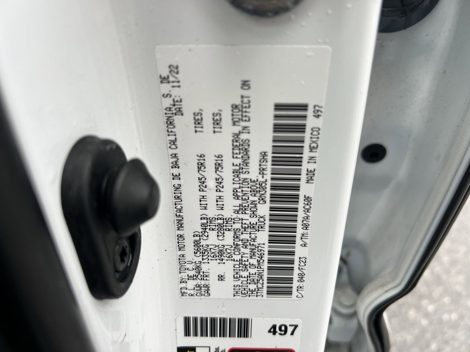 Used 2023 Toyota Tacoma SR5 image 50