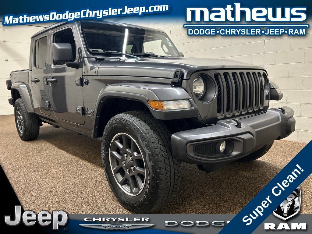 Used 2021 Jeep Gladiator Sport w/ Quick Order Package 24Q 80Th AWD/4WD image 1