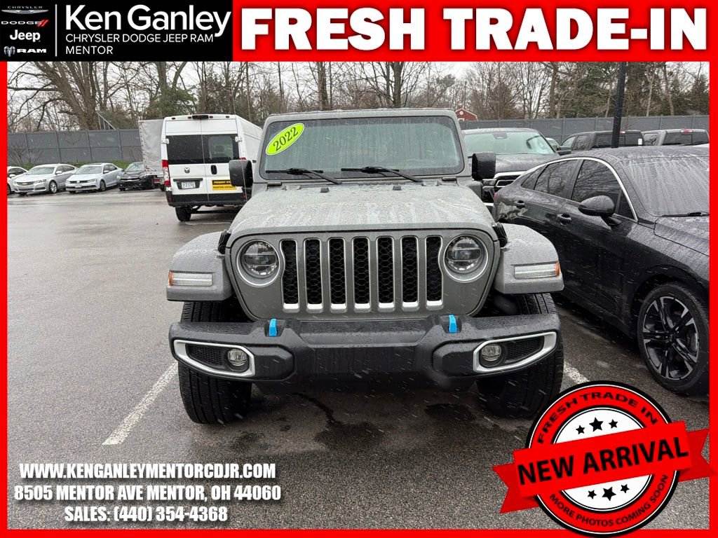 Used 2022 Jeep Wrangler Unlimited Sahara w/ Cold Weather Group image 2