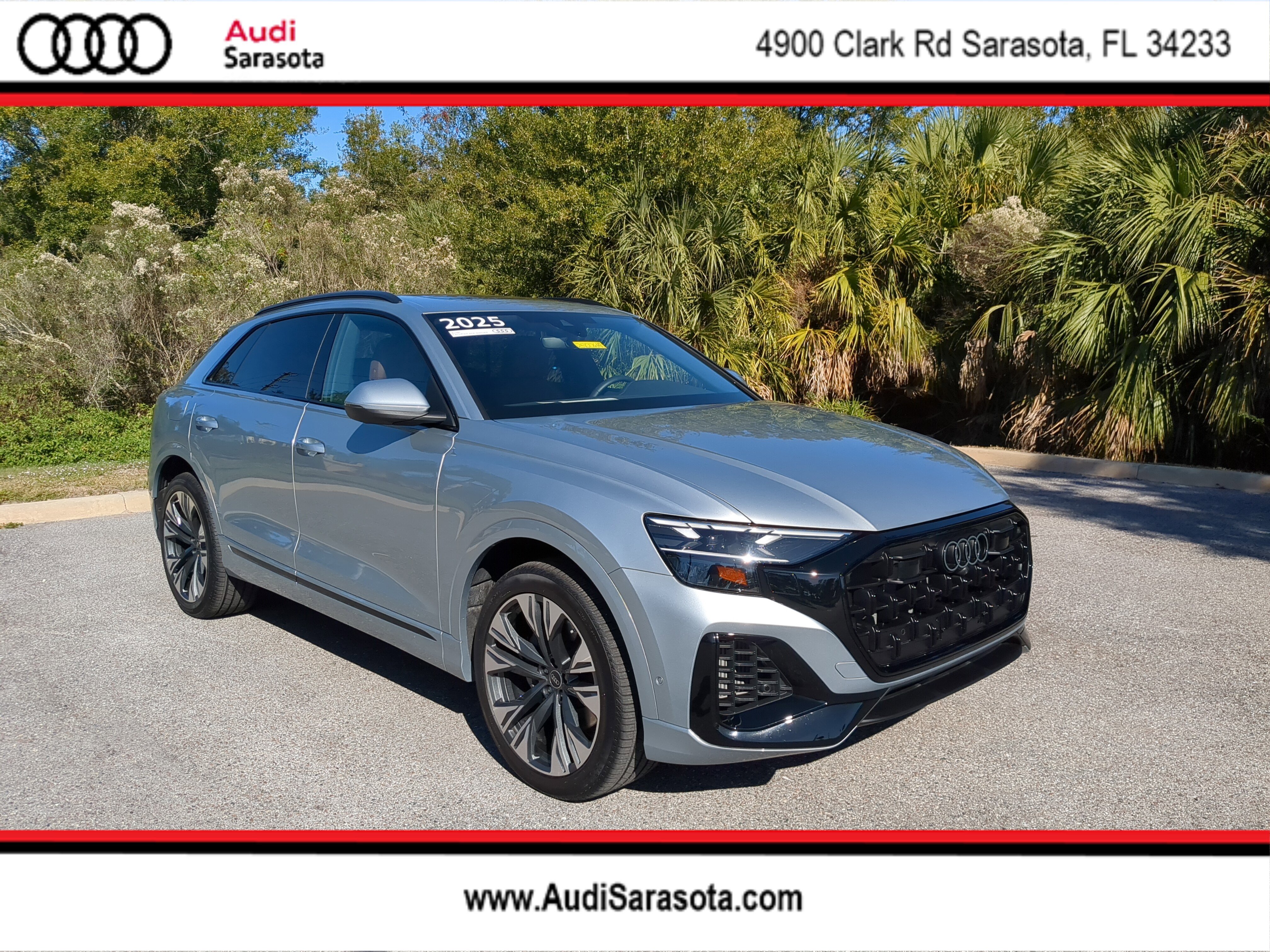 Certified 2025 Audi Q8 Premium w/ Black Optic Package