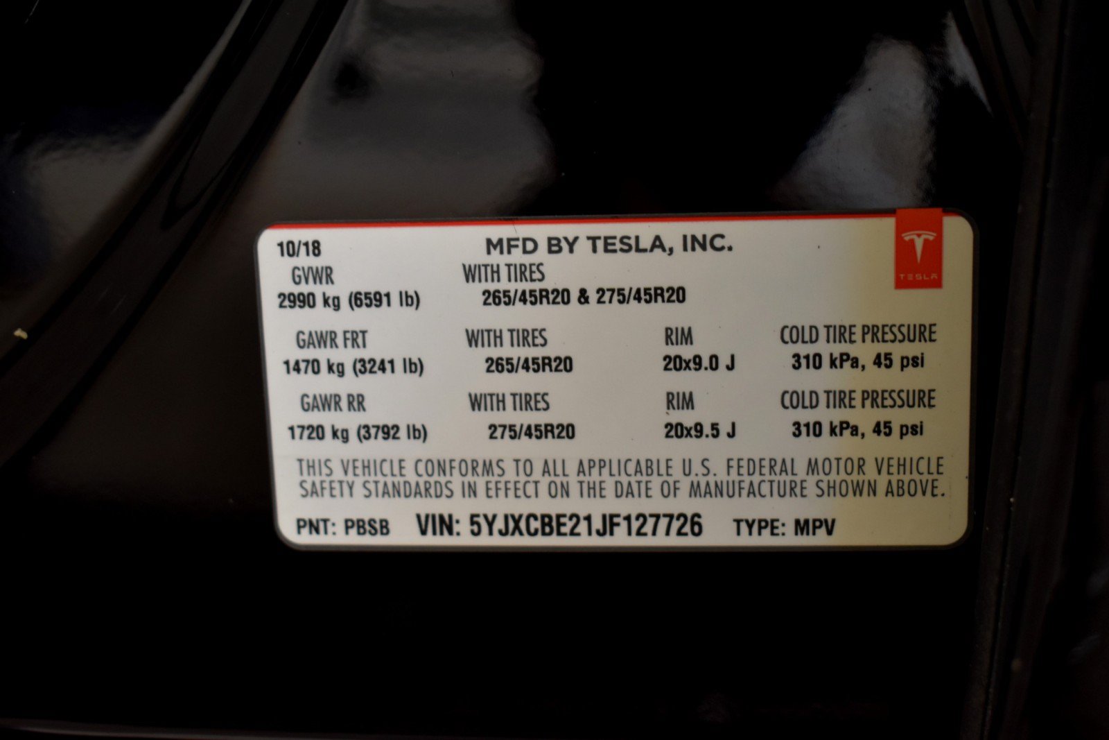 Used 2018 Tesla Model X 75D AWD/4WD image 45