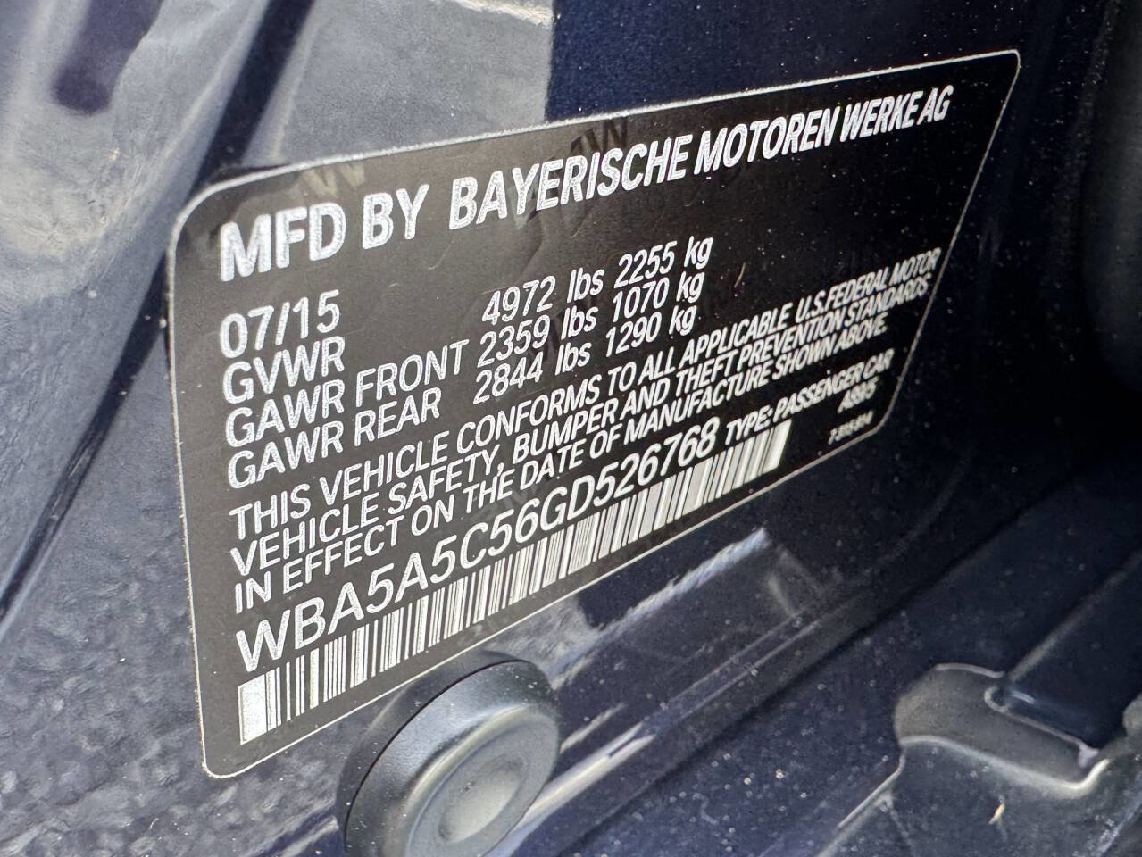 Used 2016 BMW 528i Sedan image 23