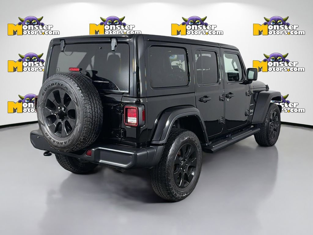 Used 2021 Jeep Wrangler Unlimited Sahara w/ Uconnect 4C Nav & Sound Group image 5