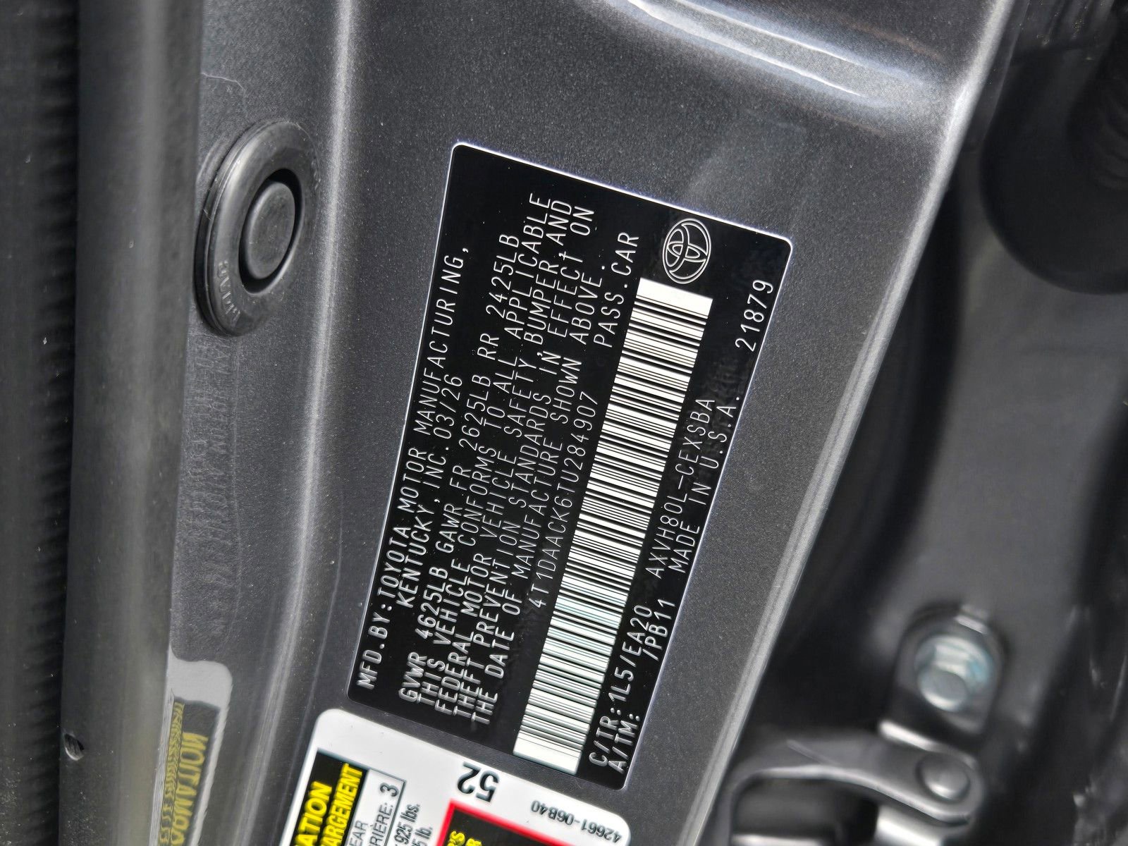 Certified 2026 Toyota Camry SE FWD image 24