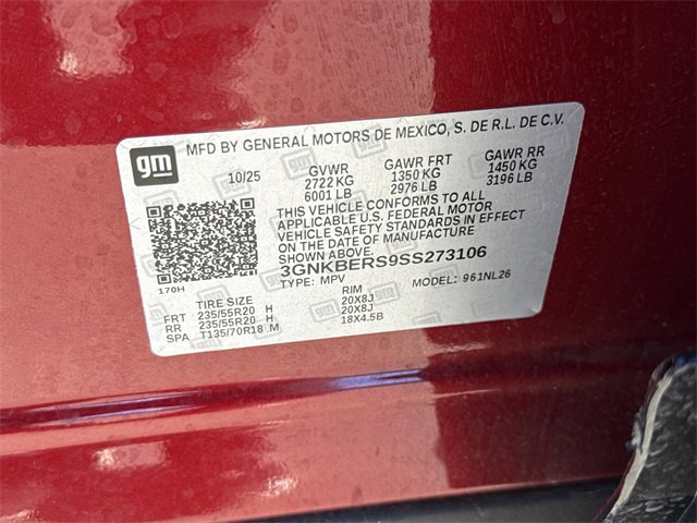 New 2025 Chevrolet Blazer RS w/ Driver Confidence II Package image 30