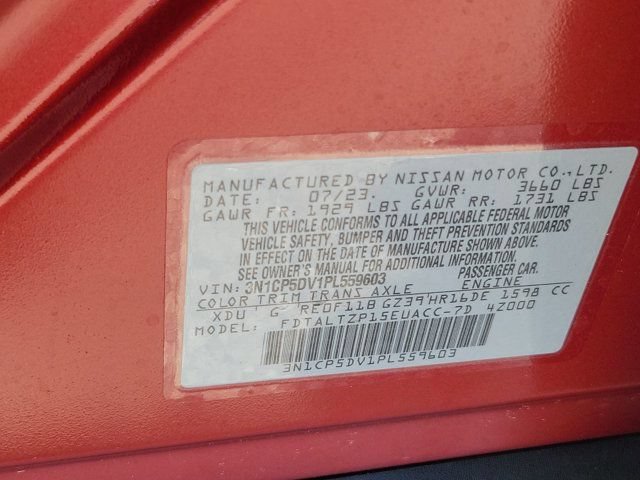 Certified 2023 Nissan Kicks SR w/ SR Premium Package FWD image 30