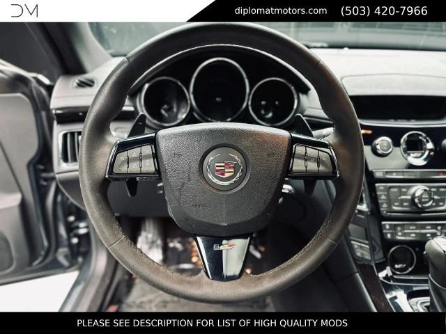 Used 2012 Cadillac CTS V w/ Wood Trim Package RWD image 24