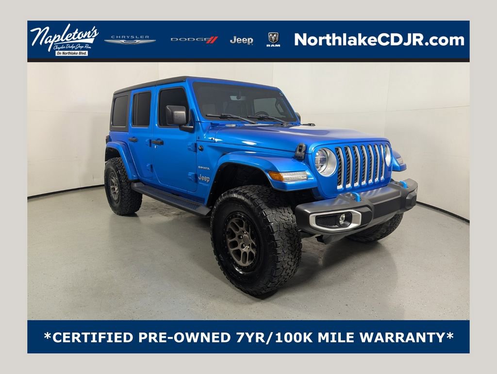 Used 2022 Jeep Wrangler Unlimited Sahara image 1