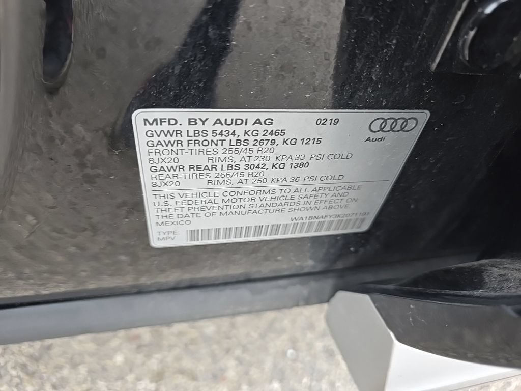 Used 2019 Audi Q5 2.0T Premium Plus w/ Premium Plus Package AWD/4WD image 14