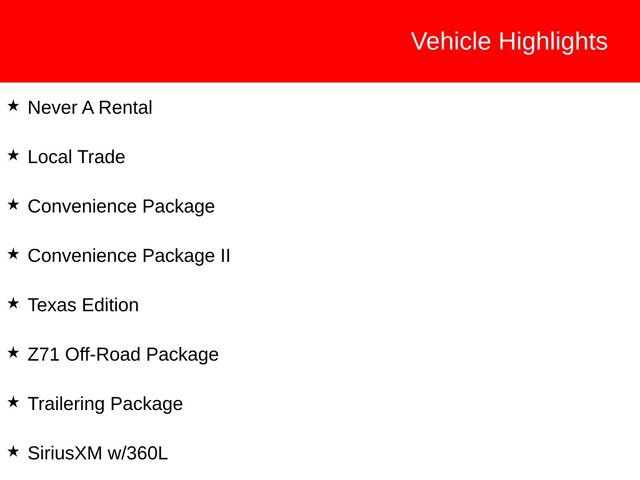 Used 2020 Chevrolet Silverado 1500 LT w/ Texas Edition image 4