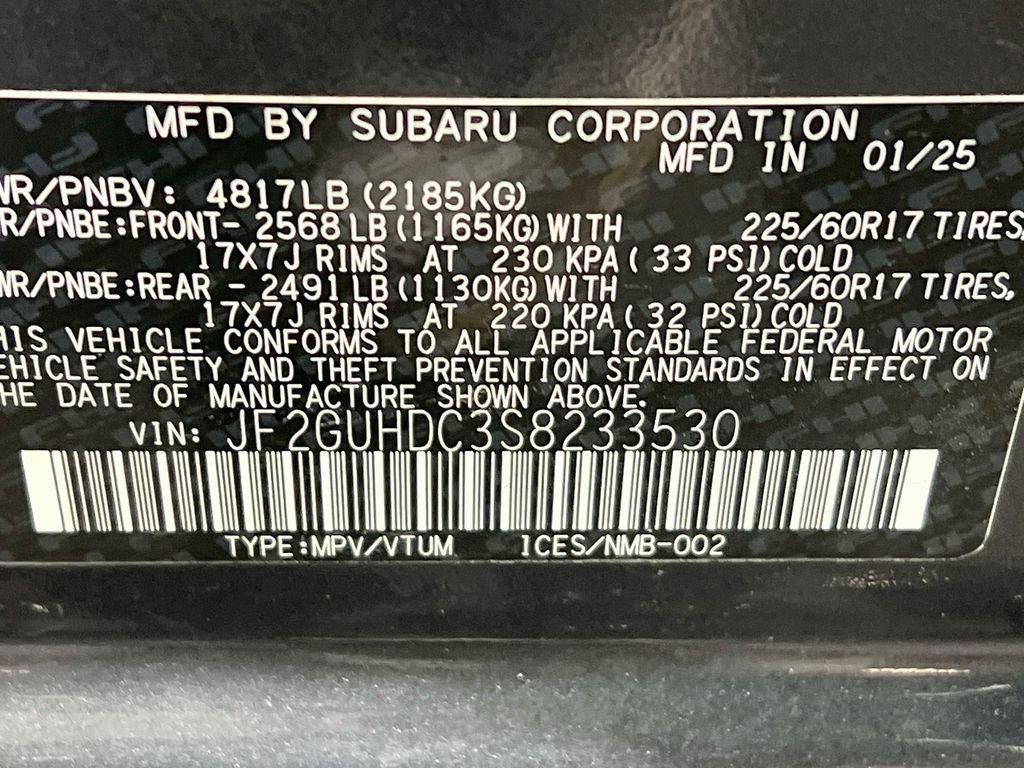 Used 2025 Subaru Crosstrek 2.5i Premium AWD/4WD image 28