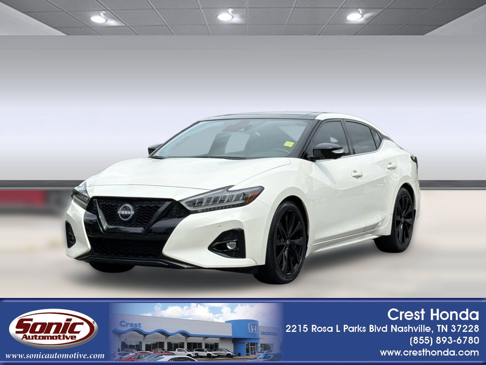 Used 2023 Nissan Maxima SR w/ Sport Mat Group FWD image 1