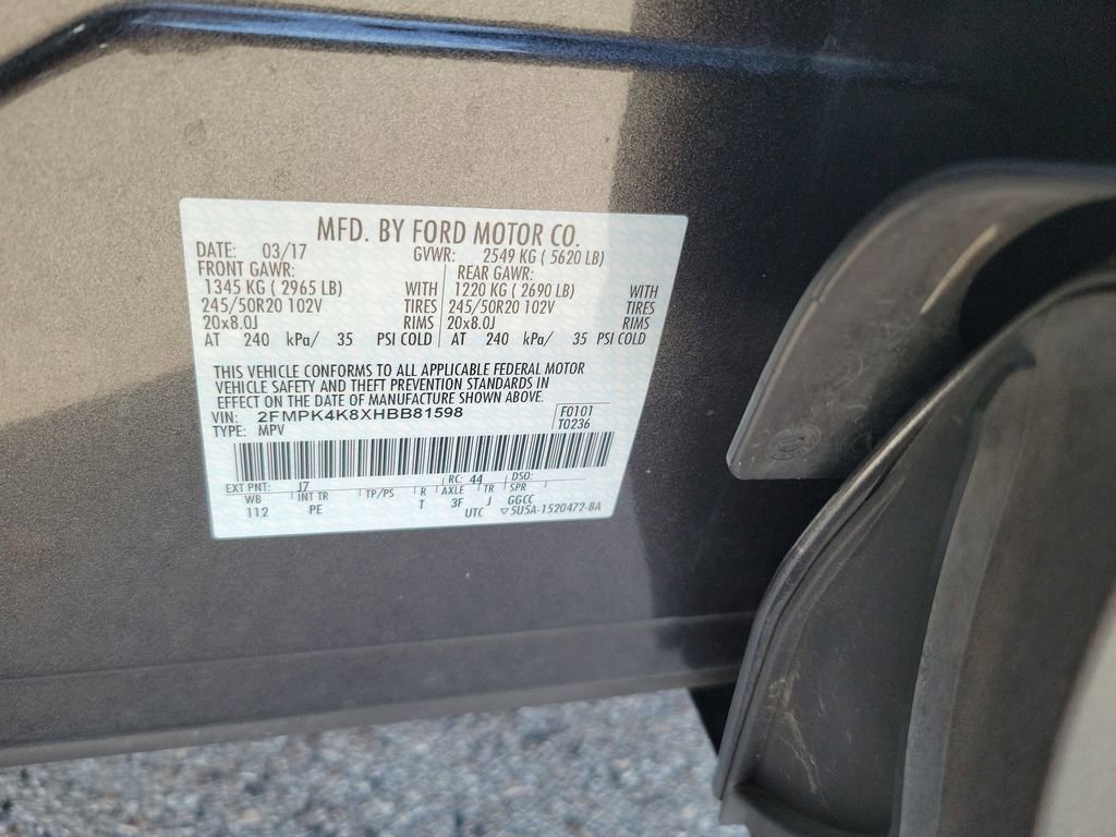 Used 2017 Ford Edge Titanium w/ Equipment Group 302A image 33