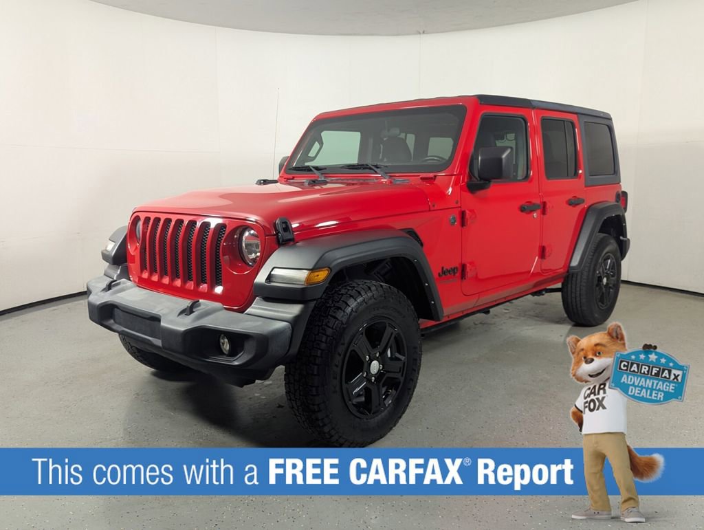Used 2022 Jeep Wrangler Unlimited Sport AWD/4WD image 3