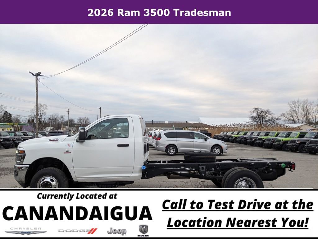 New 2026 RAM 3500 Tradesman w/ Chrome Appearance Group A AWD/4WD image 4